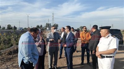 البدء في إنشاء كوبريين ومحاور جديدة بكفر الشيخ