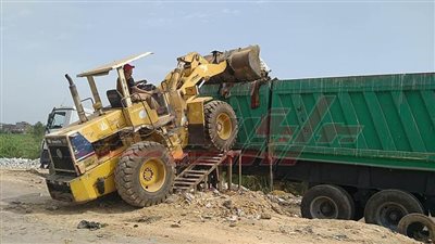 رفع 100 طن مخلفات صلبة بحملة نظافة في كفر الشيخ