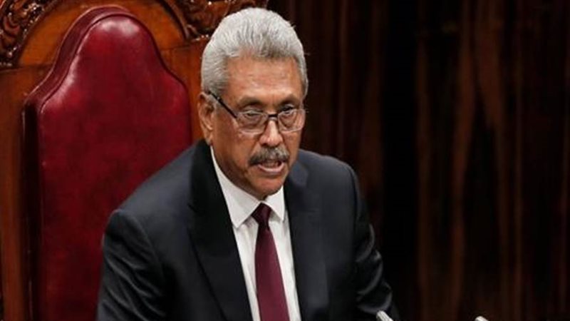 رئيس سريلانكا جوتابايا