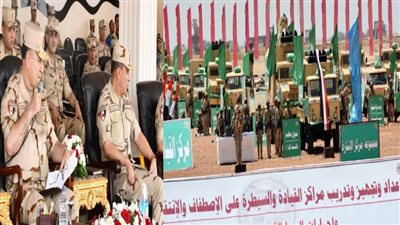 رئيس أركان حرب القوات المسلحة يشهد بياناً عمليًاً لإحدى وحدات المنطقة المركزية العسكرية