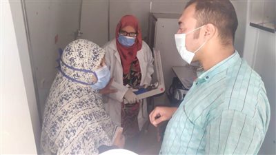 علاج 1300مواطن في قافلة نفذتها صحة بني سويف بقرية التضامن 