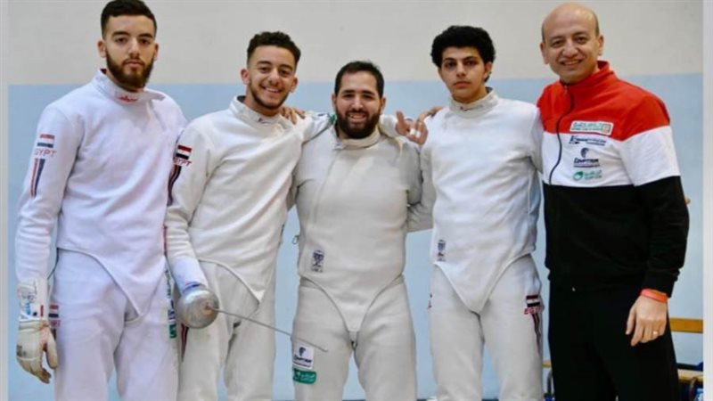 رجال سلاح سيف المبارزة