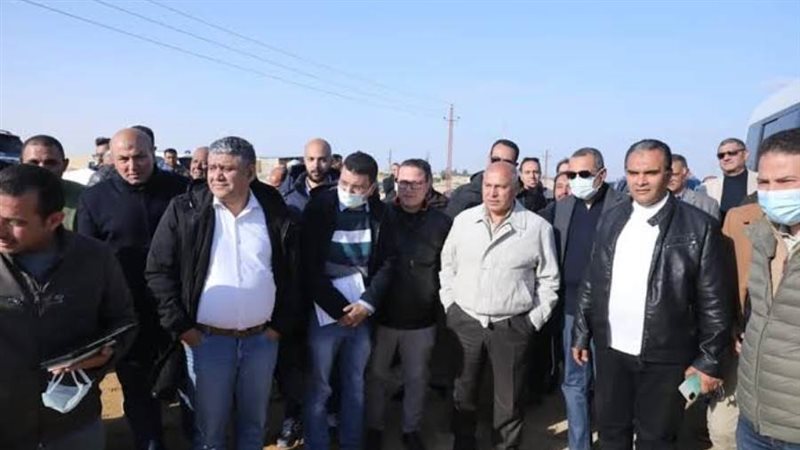 وزير النقل يتفقد