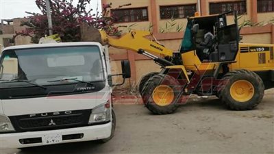 بمشاركة 26 سيارة نظافة.. حملات مكبرة لرفع القمامة بدسوق