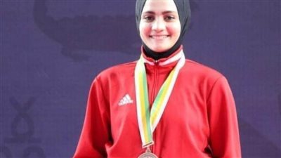 منة شعبان تتوج بفضية الدوري العالمي للكاراتيه