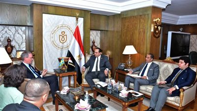 رئيس الرعاية الصحية يبحث مع سفير السويد التعاون المشترك في المجال الصحي