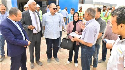 محافظ أسيوط يتفقد أعمال إنشاء محطة صرف صحي عرب المدابغ الجديدة بتكلفة 500 مليون جنيه