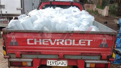 ضبط سيارتين محمل عليهما 48 ألف وحدة زريعة بلطي وطوبار بكفر الشيخ