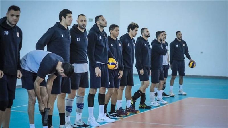 رجال طائرة الأهلي