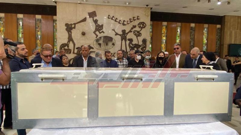 جثمان الراحل من مؤسسة