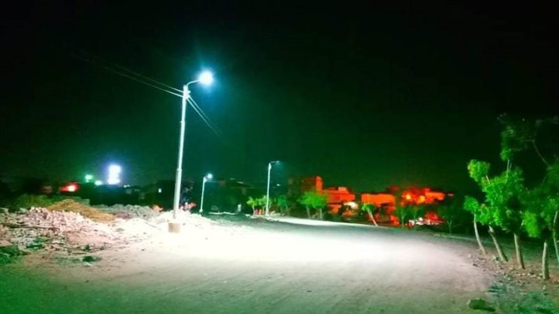 إنارة الطريق السياحي