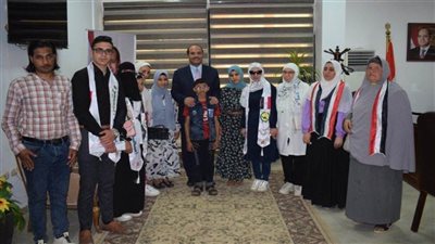 جامعة العريش تدعم الطلاب المكفوفين بقبول مرافقين في الامتحانات  