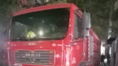 السيطرة على حريق بمحلات زيوت ومواد بترولية بطوخ