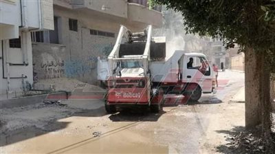 تواصل حملات رفع كفاءة منظومة النظافة والإنارة العامة بقلين