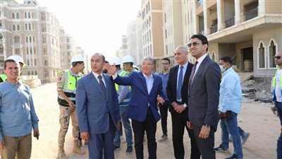 محافظ المنيا يتفقد أعمال إنشاء 78 عمارة ضمن مشروع التطوير العمراني لعواصم المحافظات