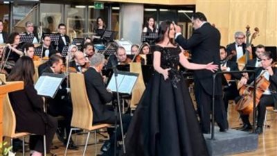 أميرة سليم تبدع في حفل مكتبة الإسكندرية (فيديو)