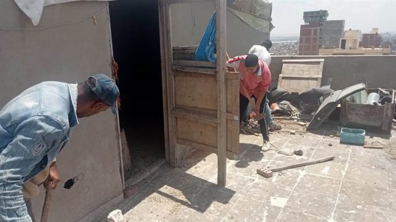 حملات إزالة لحي غرب