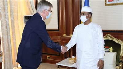 الرئيس التشادي يلتقي مساعد الأمين العام للأمم المتحدة لعمليات السلام