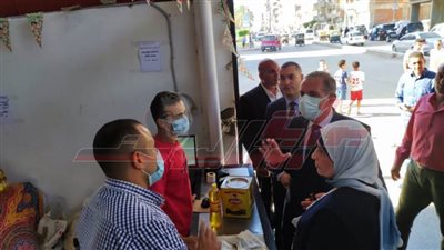 نور الدين: يتفقد الأسواق ويوجه بحملات لضبط ومنع احتكار السلع بكفرالشيخ 