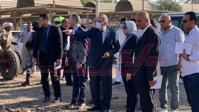 نورالدين يتابع أعمال توسعة الطرق بعاصمة كفر الشيخ