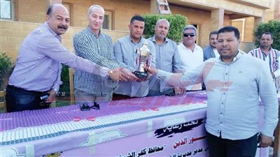 رياضة كفر الشيخ تختتم فعاليات دوري المصالح الحكومية لكرة القدم