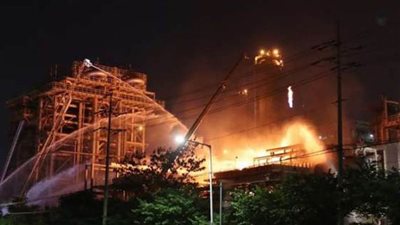 مصرع شخص وإصابة 9 آخرين في انفجار بمصفاة لتكرير النفط في كوريا الجنوبية