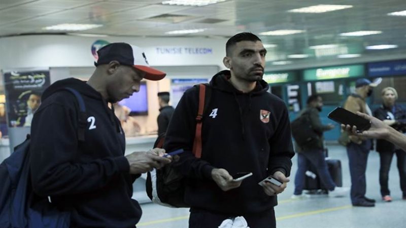 بعثة رجال طائرة الأهلي