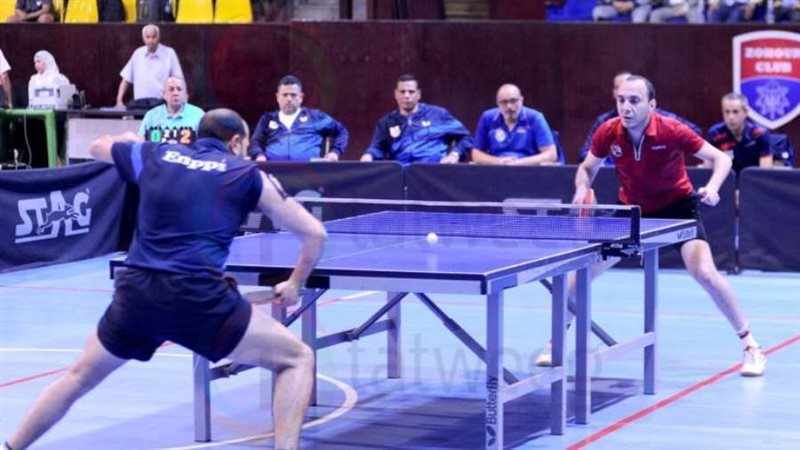 رجال تنس طاولة الأهلي