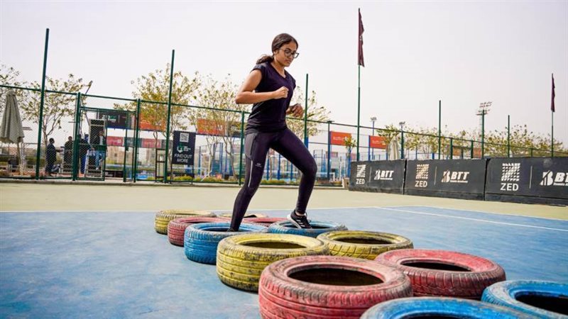 البطولة الأولى للياقة