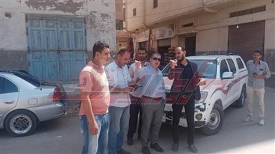 معاون محافظ كفر الشيخ يتفقد مواقع إقامة المشروعات الخدمية