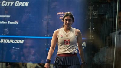 نور الشربيني تواصل حملة الدفاع عن اللقب وتصل لنصف نهائي بطولة العالم للاسكواش