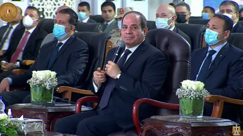 خلال افتتاح مشروع