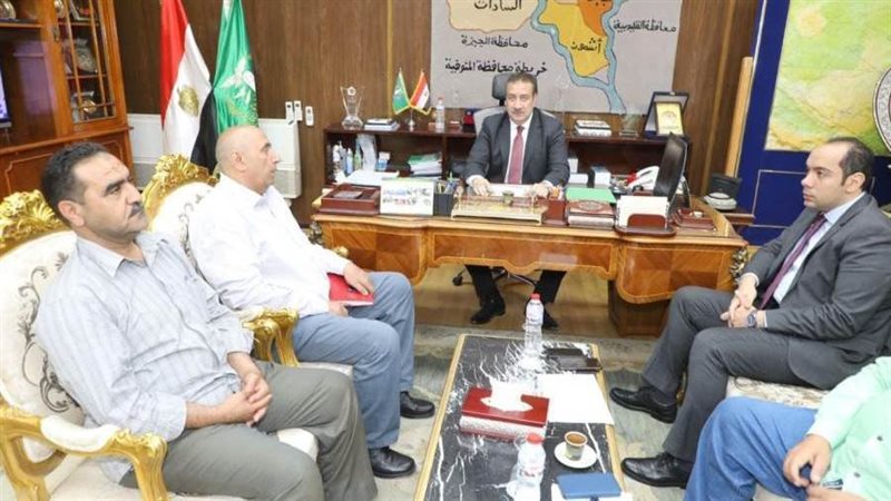 محافظ المنوفية يلتقي