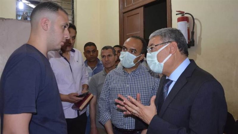 محافظ المنيا يطمئن