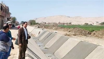 الانتهاء من تبطين 75 ترعة بطول 337 كم واستمرار العمل في باقي المشروعات بسوهاج 