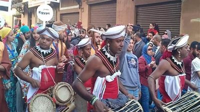 انطلاق أولى فاعليات المهرجان الدولي للطبول 