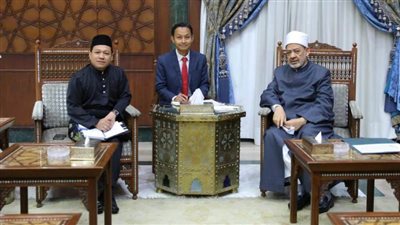 الإمام الأكبر: أبناؤنا الماليزيون الدارسون في الأزهر هم سفراؤنا في بلادهم