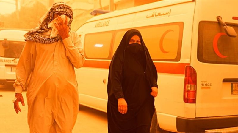 سوء الأحوال الجوية