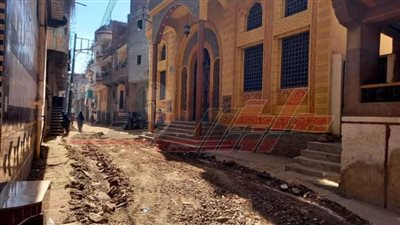 ساطور يتابع أعمال تمهيد الطرق بمحافظة كفر الشيخ