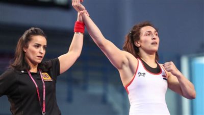 سمر حمزة ترتقي للمركز الثالث في التصنيف العالمي للمصارعة