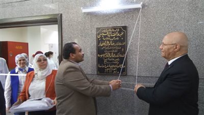 رئيس جامعة بنها يفتتح العيادات الطبية المتخصصة بمقر العبور
