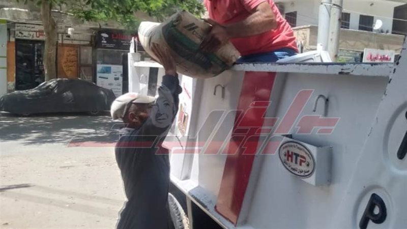 التحفظ علي مواد البناء