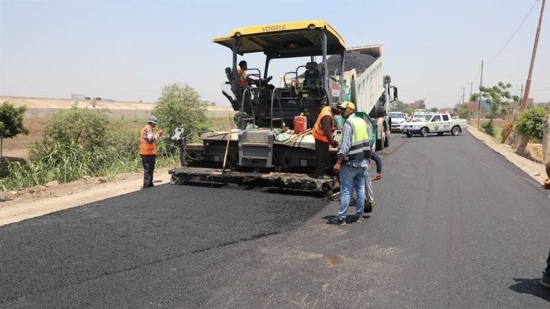 مشروعات الرصف بالمنوفية