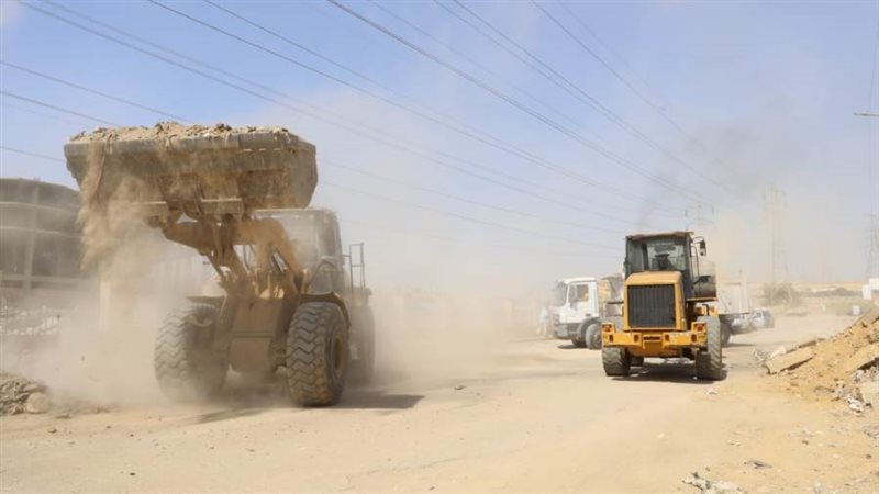 أعمال رفع تراكمات