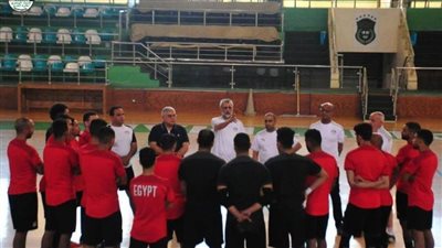 منتخب الصالات يختتم استعداداته لبطولة العرب بالسعودية