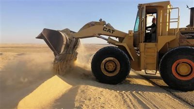 رئيس مركز ومدينة الحسنة يتابع قطاع الطرق   