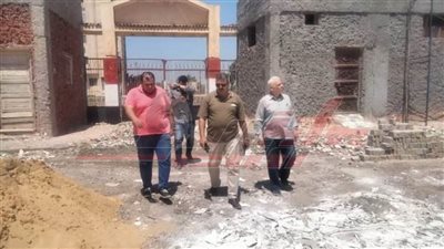 خداش: يتفقد تطوير ورفع كفاءة أقسام مستشفى الحميات بمطوبس