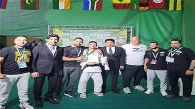 يسري سامي يحصد ذهبية البطولة الإفريقية للجودو في الجزائر 