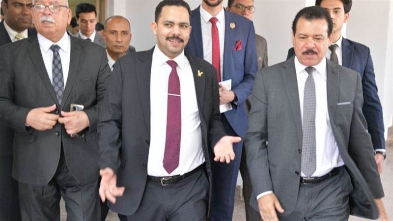 أشرف رشاد فى جامعة