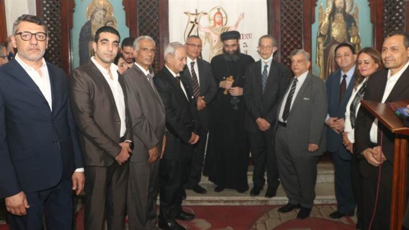 رئيس الوفد فى كنيسة